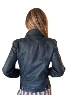 Levi's Genuine Sheep Leather Trucker Jacket Small